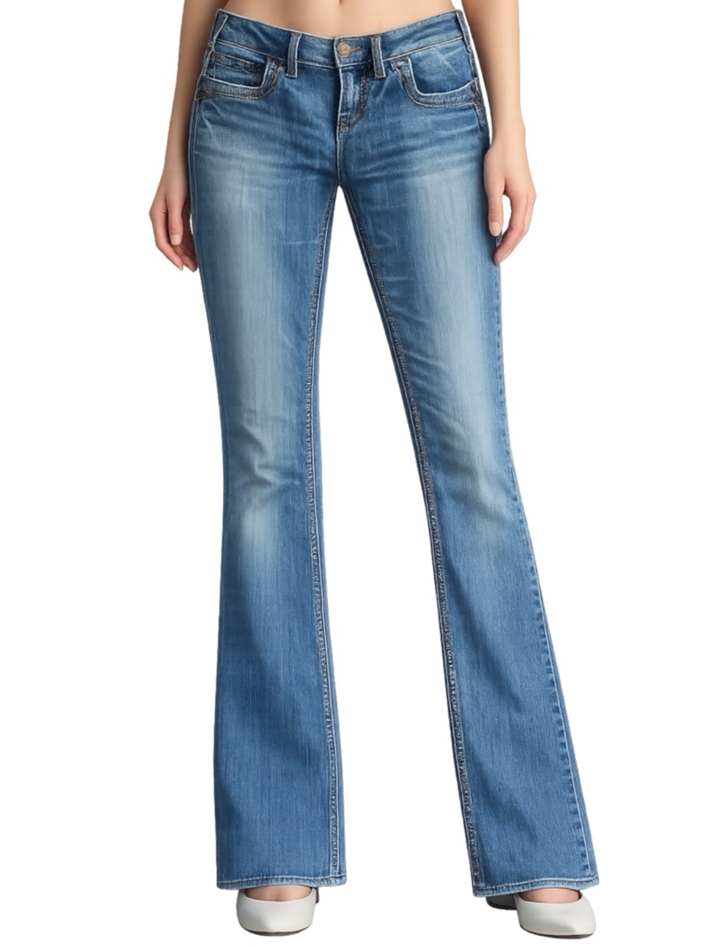 Silver Jeans Co Aiko Bootcut Jeans 28 Y2K Medium Wash Vintage Retro